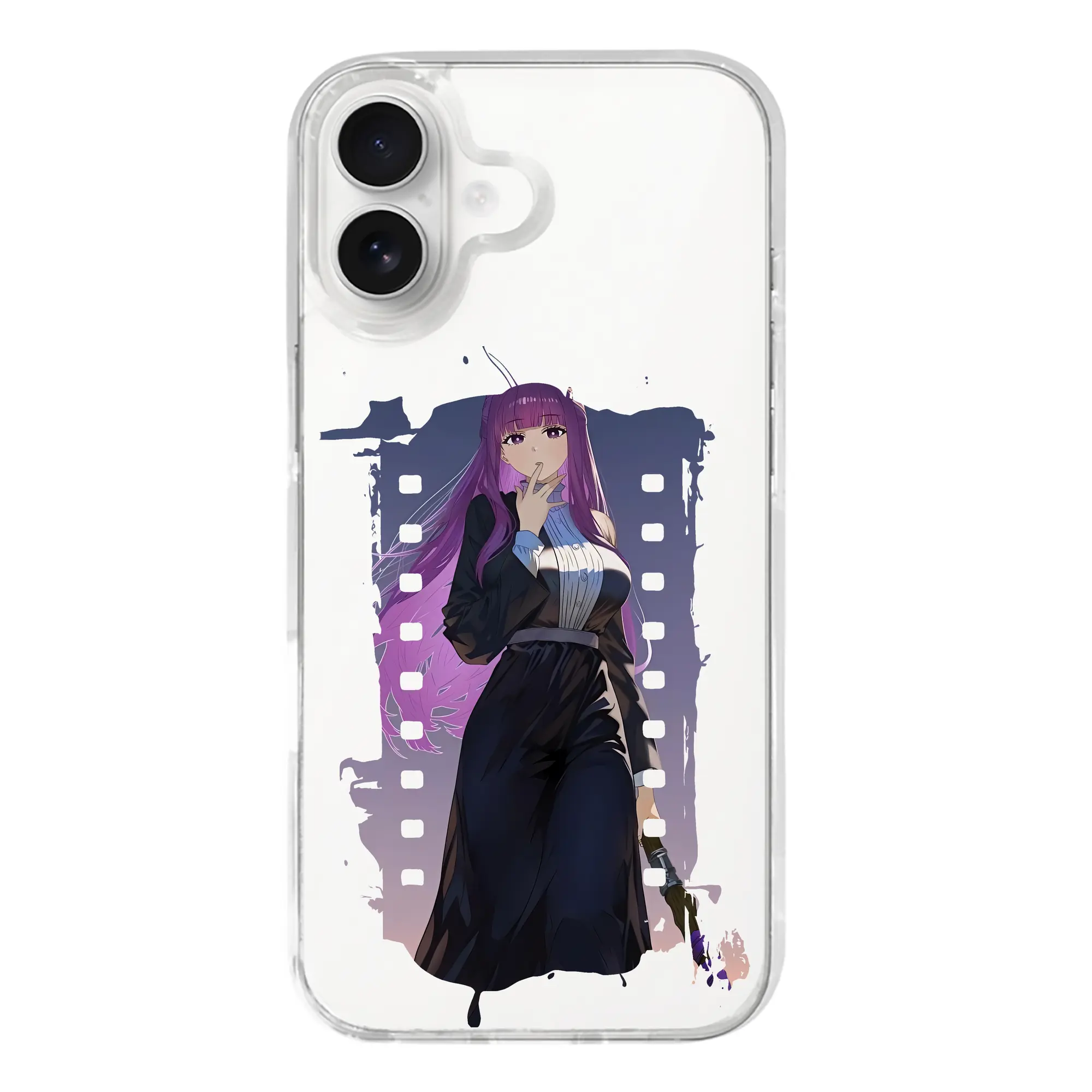 葬送のフリーレン（Frieren） グッズ,フェルン（Fern） - iPhone 17シリーズ 透明スマホケース – 薄型・耐衝撃・精密フィット保護カバー